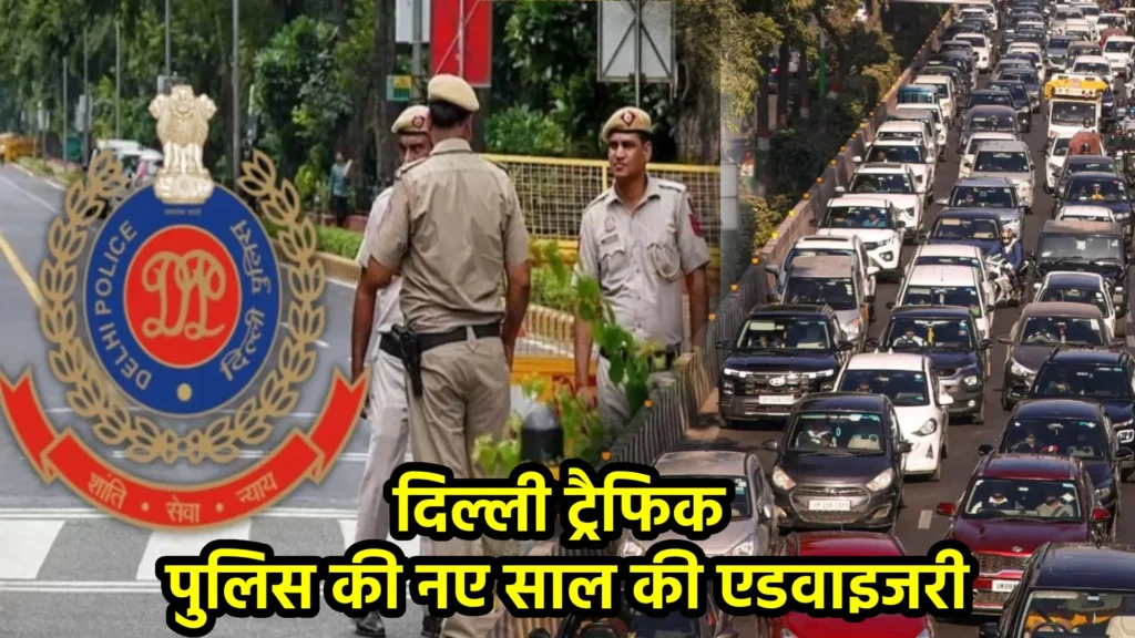 दिल्ली ट्रैफिक पुलिस की नए साल की एडवाइजरी: जानें जरूरी जानकारी
