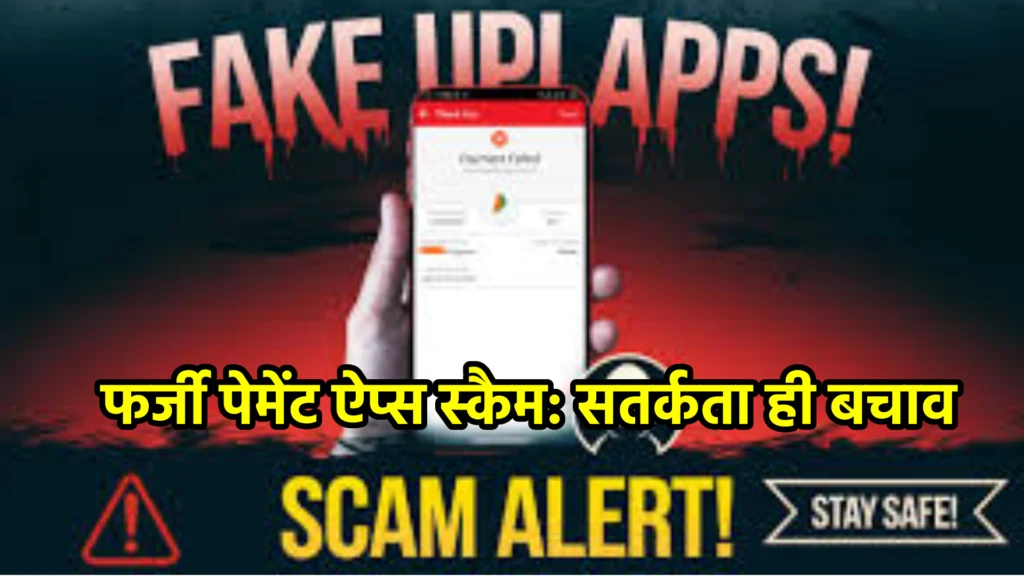 फर्जी पेमेंट ऐप्स स्कैम: सतर्कता ही बचाव