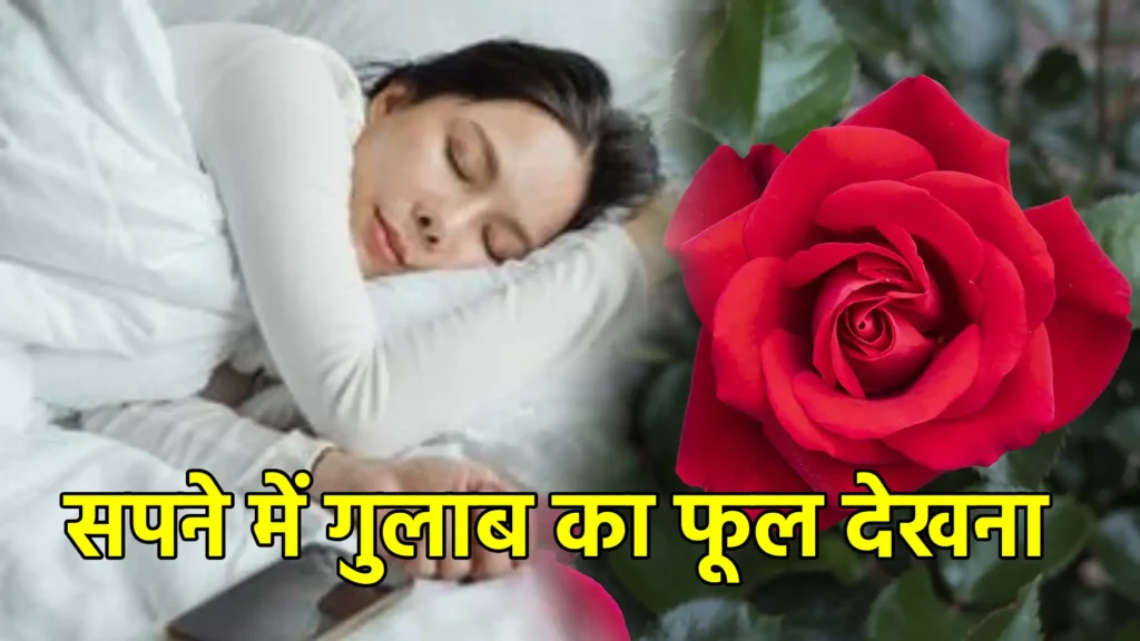 सपने में गुलाब का फूल देखना