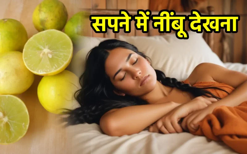 सपने में नींबू देखना : जानिए इस रहस्यमयी स्वप्न का अर्थ, शुभ संकेत व उपाय