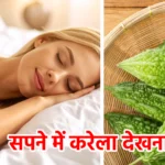 सपने में करेला देखना