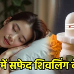 सपने में सफेद शिवलिंग देखना