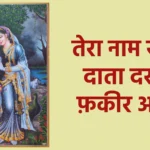 तेरा नाम सुनके दाता दर पर फ़कीर आया,