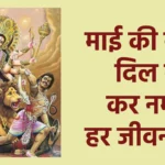 माई की सेवा दिल से कर नर्मदे हर जीवन भर