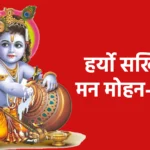 हर्यो सखि मो मन मोहन-लाल